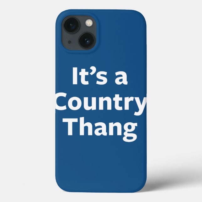 Country Thang Case-Mate iPhone Case (Back)