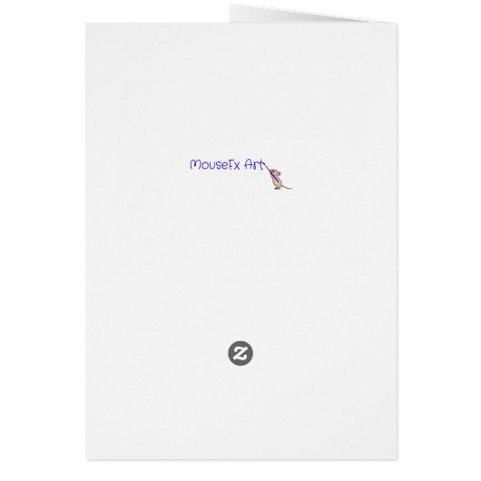 Country Tree Christmas Card (Back)