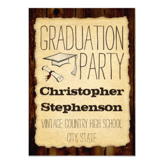 Country Graduation Invitations 10