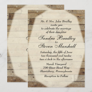 Country Wedding Invitations