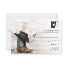 Country Wedding (RSVP Card)