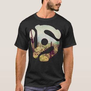 Country Western 45 Record Adapter T-Shirt