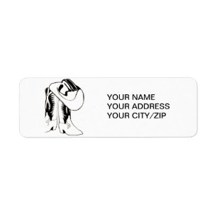 COUNTRY WESTERN ADDRESS LABELS