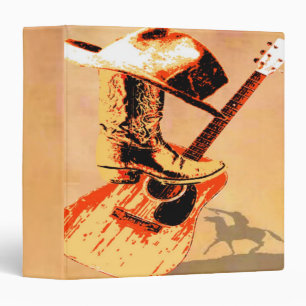 Country Western Avery Binder
