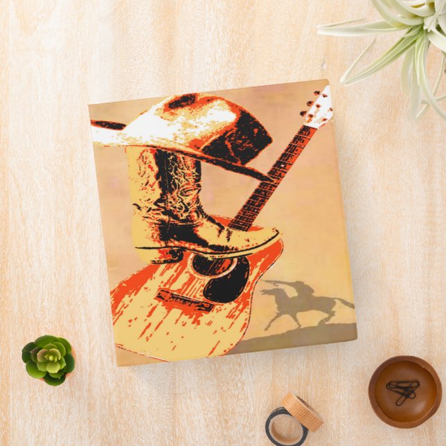 Country Western Avery Binder (In Situ)