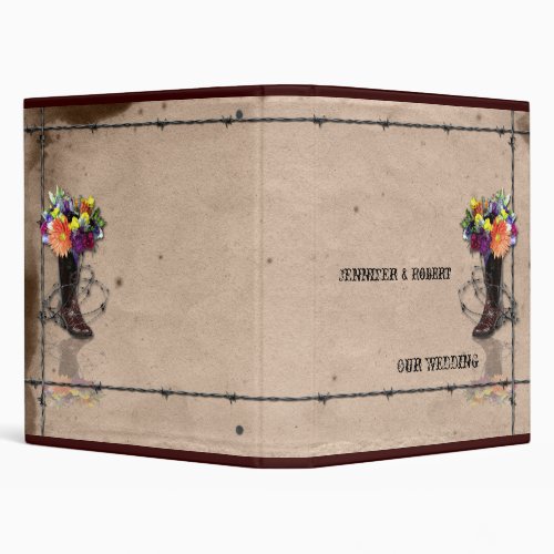 Country Western Barbed Wire Binder