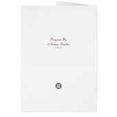 Country Western Card (Back)