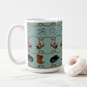 Country Western Cowboy  Coffee Mug