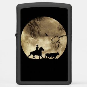 Country Western Cowboy Zippo Lighter