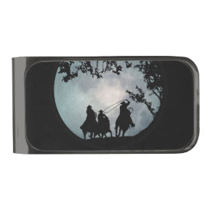 Country Western Cowboys Money Clip