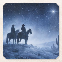 Country Western Cowboys Southwestern Chritmas