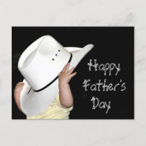 Country Western Fathers Day card