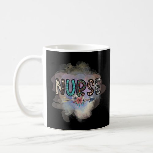 Country Western Floral Nurse  Coffee Mug