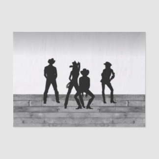 Country Western Fun Tissue Paper
