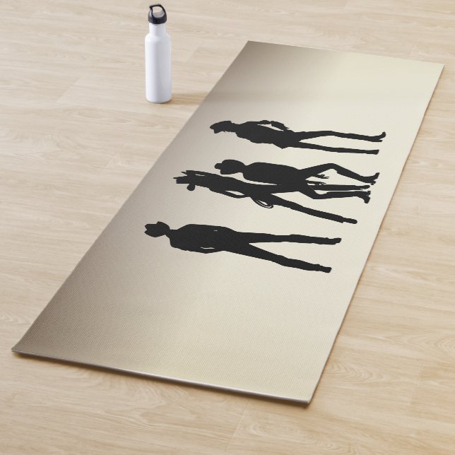 Country Western Fun Yoga Mat (In Situ)