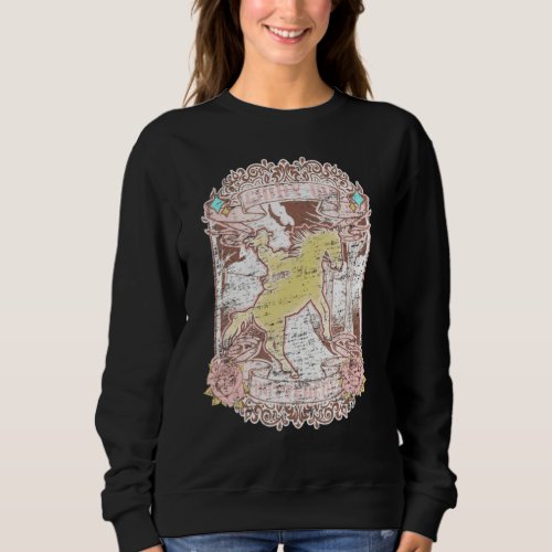 Country Western Giddy Up Buttercup Vintage Nouveau Sweatshirt