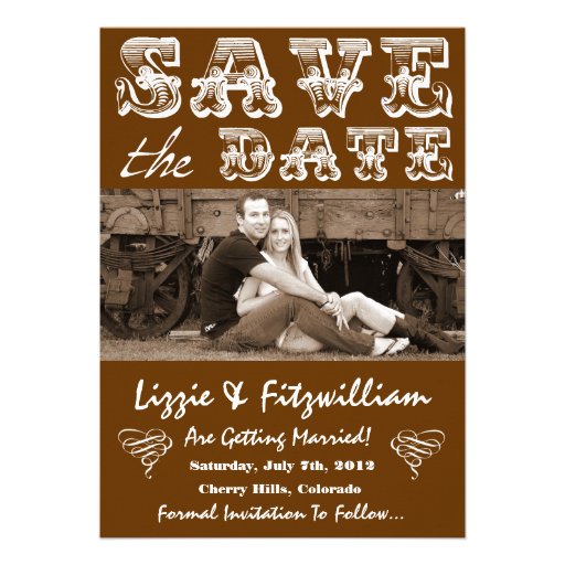 Western Save The Date Invitations 9