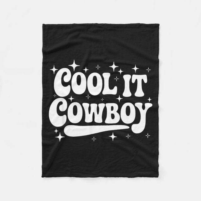 Country Western Sarcastic Quote Saying Gift Summer Fleece Blanket (Front)