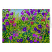 Country Wildflowers Card (Front Horizontal)