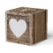 Country Wood Lights Ball Jar Favor Box