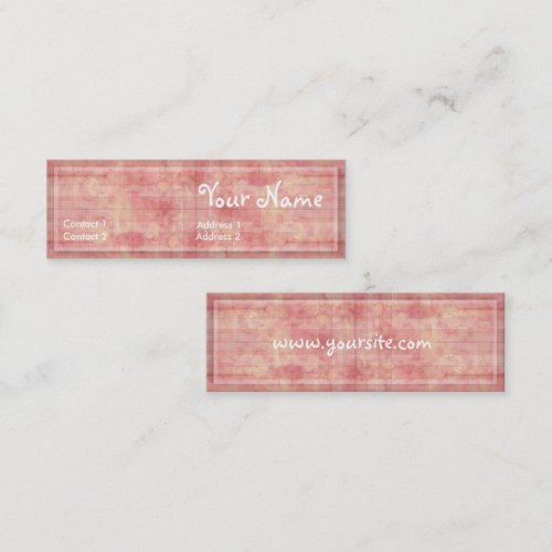 CountryPink Profile Card Business Card