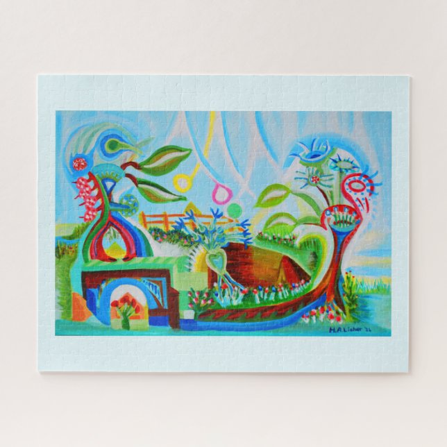 Countryside creation jigsaw puzzle (Horizontal)