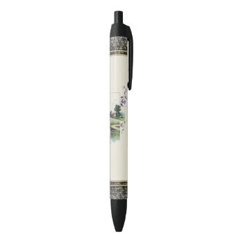 Countryside Cross Black Ink Pen by justcrosses at Zazzle