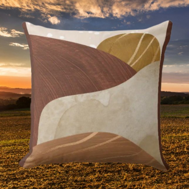 Countryside Elegance Throw Pillow (Creator Uploaded)