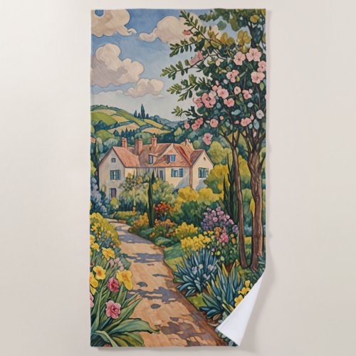  Countryside Haven Beach Towel