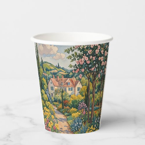  Countryside Haven Paper Cups