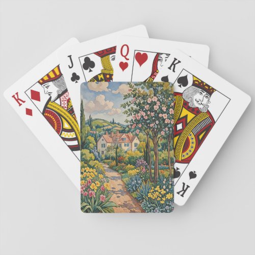  Countryside Haven Poker Cards