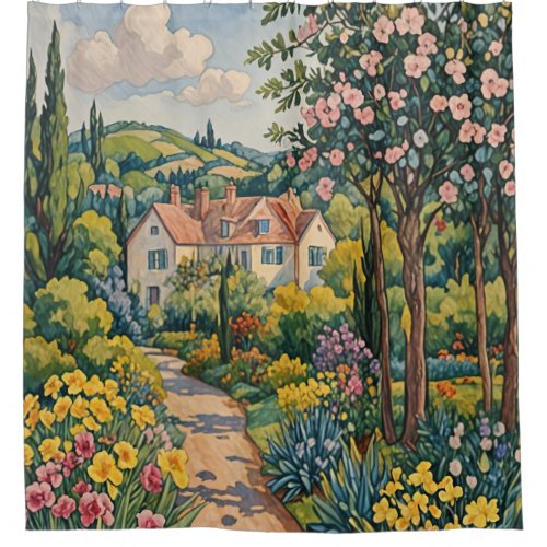  Countryside Haven Shower Curtain