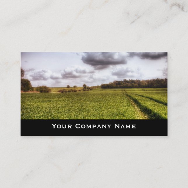 Countryside Landscape Business Cards (Front)
