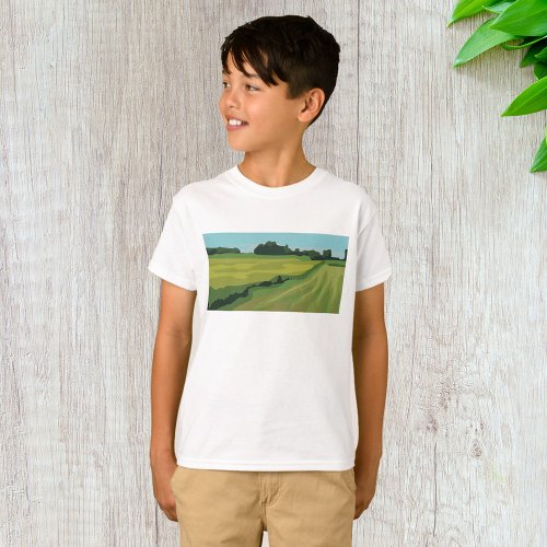 Countryside Landscape T_Shirt