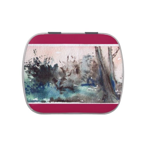 COUNTRYSIDE OF MAREMMA  TUSCANY JELLY BELLY CANDY TIN