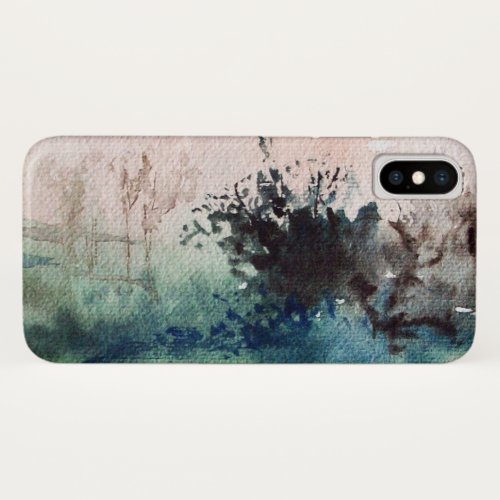 COUNTRYSIDE OF MAREMMA TUSCANY LANDSCAPE iPhone X CASE