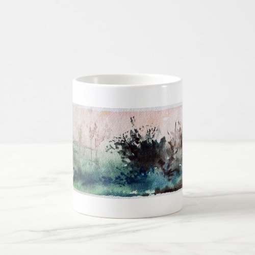 COUNTRYSIDE OF MAREMMA TUSCANY LANDSCAPE COFFEE MUG