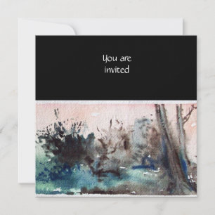 COUNTRYSIDE OF MAREMMA /TUSCANY LANDSCAPE INVITATION
