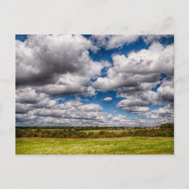 Countryside Skyscape Postcard (Front)