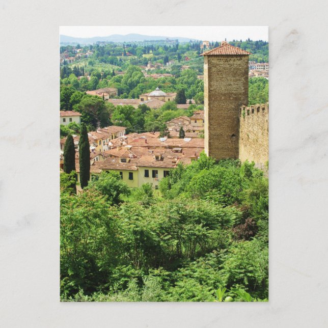 Countryside South of Florence, Italy Postcard (Front)