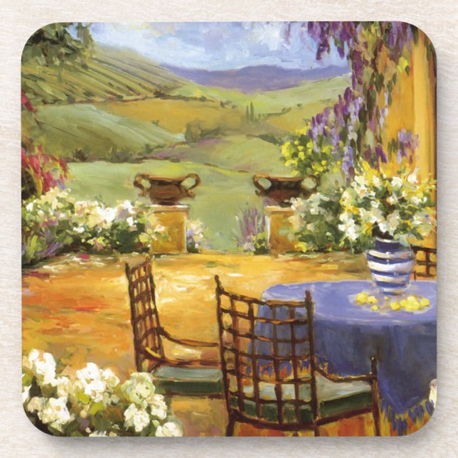 Countryside Terrace Beverage Coaster (Front)