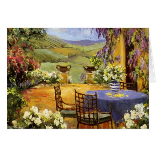 Countryside Terrace Cards (Front Horizontal)