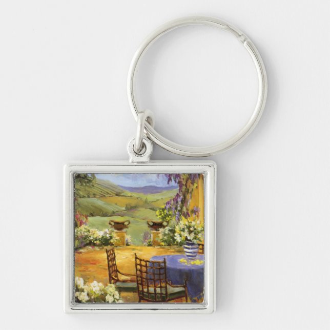 Countryside Terrace Keychain (Front)