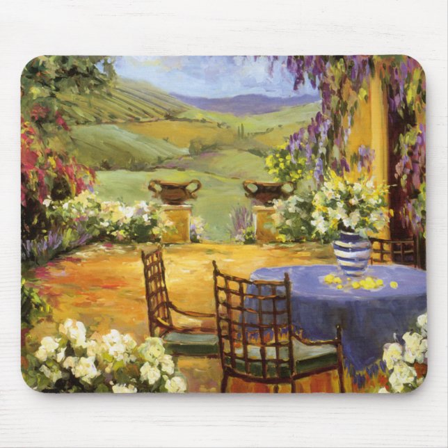 Countryside Terrace Mouse Pad (Front)