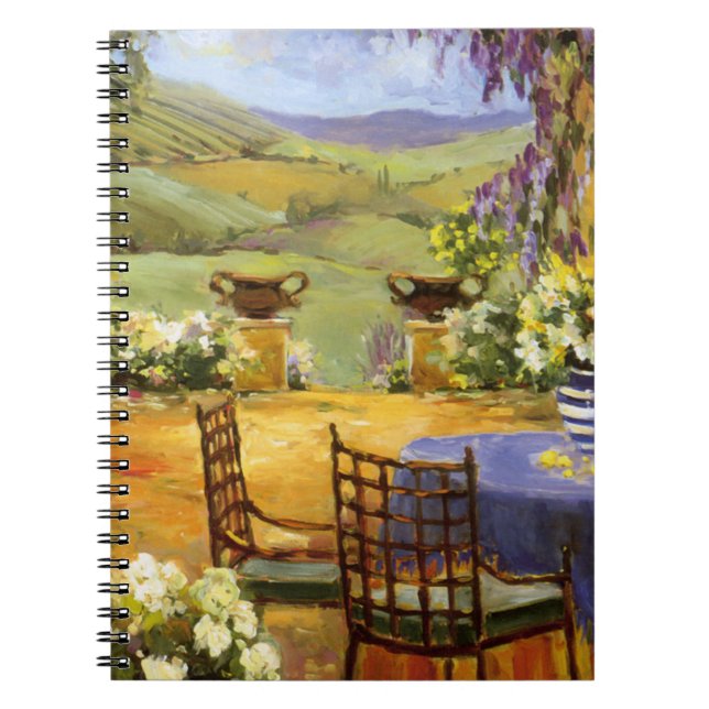 Countryside Terrace Notebook (Front)