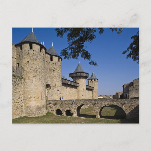 Counts Castle, Carcassonne, Aude, Languedoc Postcard (Front)