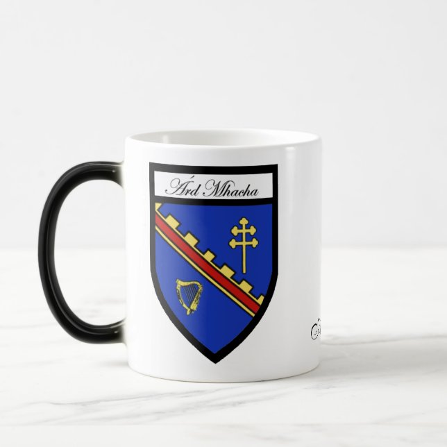 County Armagh Map & Crest Mugs (Left)