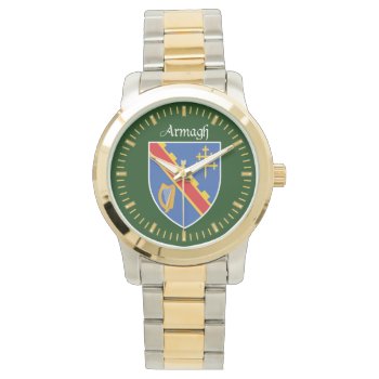 County Armagh Wrist Watch by grandjatte at Zazzle