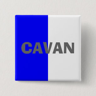 County Cavan  Flag Badge Button