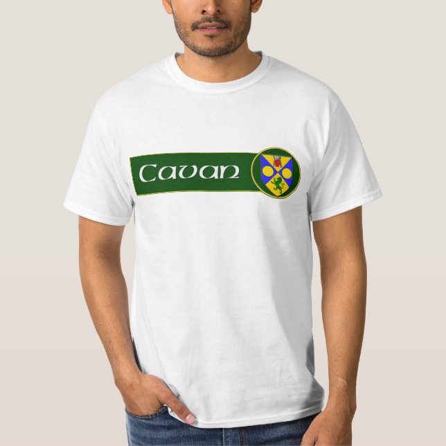 County Cavan. Ireland T-Shirt (Front)